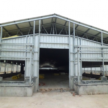 Steel structure poultry shed