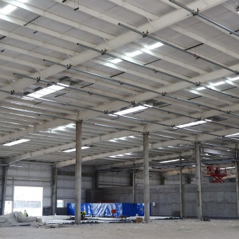 Steel structure warehouse
