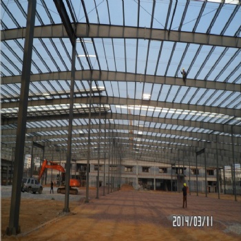 Steel structure warehouse