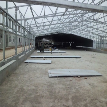 Steel structure shed