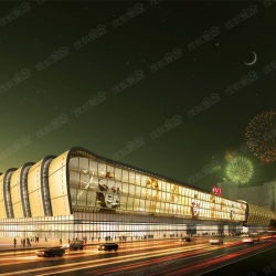 Steel structure shopping / supermarkets