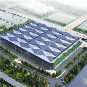 Steel structure sports hall